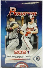 2021 Bowman MLB Baseball Hobby Box